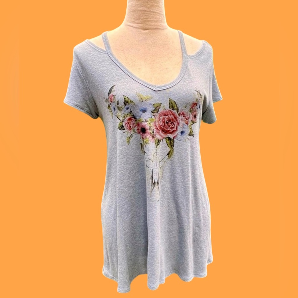 My Land cold shoulder shirt Large 344W